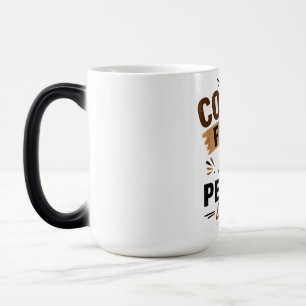 Lustige Kaffeetasse – Kaffee zuerst, Leute später