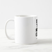 Lustige Kaffeetasse Nicht reden vor dem Kaffee