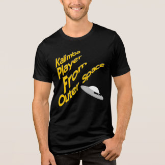 Lustige Kalimba und UFO  Tri-Blend Shirt