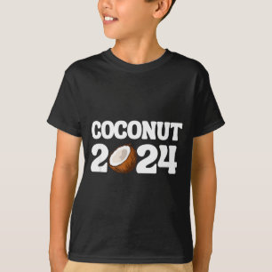 Lustige Kamala Harris 2024 Aussage Demokrat Coconu T-Shirt