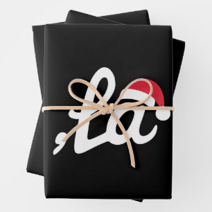 Lustige Kamala Harris 2024 Komma La Weihnachten Geschenkpapier Set