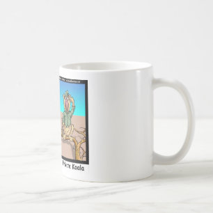 Lustige Kängurus & Koalas Lustige Cartoon Geschenk Tasse