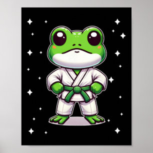 Lustige Karate-Shirts für Kinder Poster