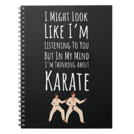 Lustige Karate-Spieler-Geschenke Sportkämpfer Mart Notizblock