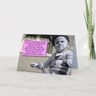 Lustige Karte - Little Butch