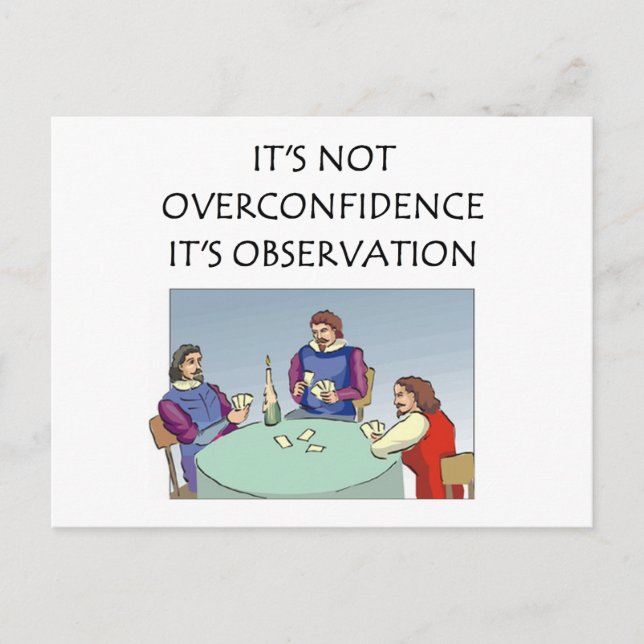 lustige Karte zum Spielwitz (Vorderseite)