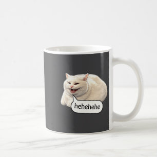 Lustige käsige Katzen-Smiley-Meme-Alberne-seltsame Kaffeetasse