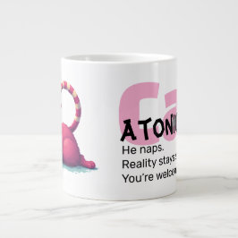 Lustige Katze 20oz Tasse – CatAtonic: Ich döse. Du