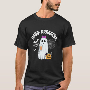 Lustige Katze Booo-rrraacha Borracha Party Hallowe T-Shirt