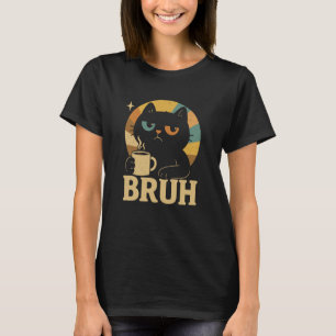 Lustige Katze Bruh Liebhaber Bruder Coole Brüder K T-Shirt