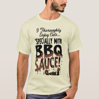 Lustige Katze GRILLEN T-Shirt