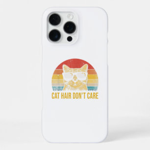 Lustige Katze Haar Ist Uns Egal Karte für Katzenli iPhone 16 Pro Max Hülle