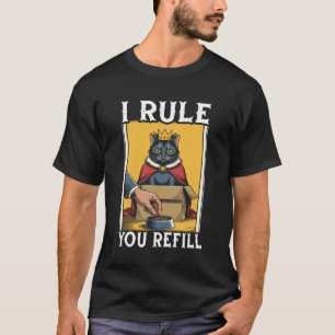 Lustige Katze in der Box, ich beherrsche dich, Nac T-Shirt