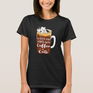 Lustige Katze Katzen Niedliche Katze Katze Kätzche T-Shirt