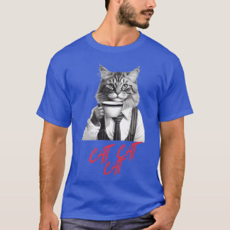 lustige Katze Print Cat Cat Cat Junge T-Shirt