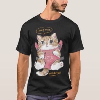Lustige Katze Süße Katze Kätzchenliebhaber Katzenl T-Shirt