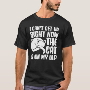 Lustige Katzen Humor Zitate Katzen-Mama Papa Felin T-Shirt