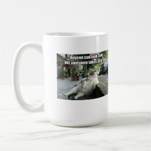 Lustige Katzen-Kaffee-Tasse Tasse