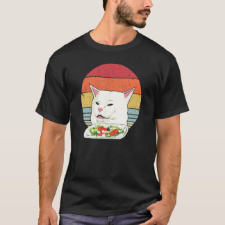 Lustige Katzen-Meme, Retro Katzen schreien beim Sa T-Shirt
