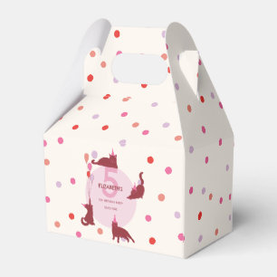 Lustige Katzen perfekte Geburtstagsfeier Geschenkschachtel