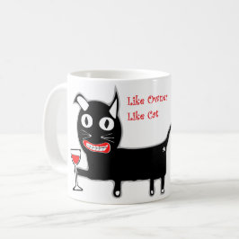 Lustige Katzen-Tasse für den Katzen-Liebhaber, den Tasse