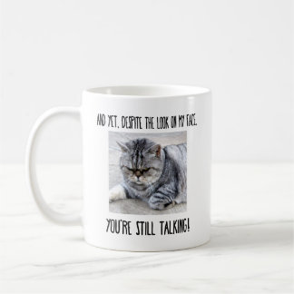 Lustige Katzen-Tasse, individuelles Geschenk für K Kaffeetasse