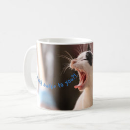 Lustige Katzen-Tasse Tasse
