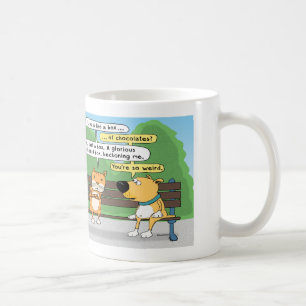Lustige Katzen-und Hundekaffee-Tasse Tasse