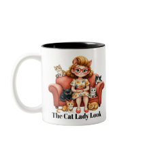 Lustige Katzenlady Mama Kaffeetasse