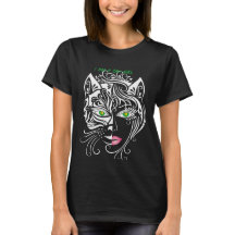 Lustige Katzenliebhaber-T-Shirts für Frauen