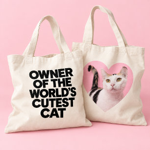 Lustige Katzenliebhaber-Tasche Cat Mom Cat Dad Füg Tragetasche