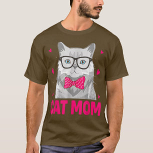 Lustige Katzenmama Vintage Beste Katzenmutter über T-Shirt