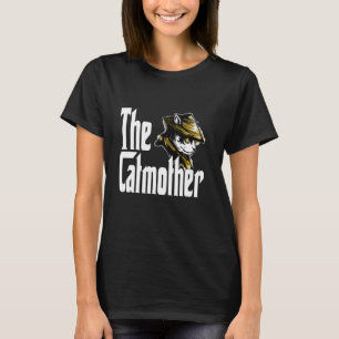 Lustige Katzenmutter Catmother Samurai Katzenmutte T-Shirt