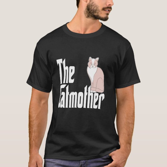 Lustige Katzenmutter Katzenmama Katze Mutter Kitte T-Shirt (Vorderseite)