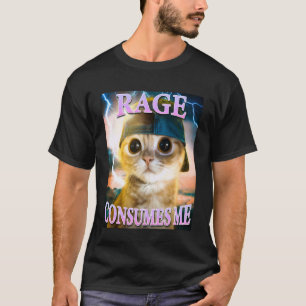 Lustige Katzenwut verzehrt mich T-Shirt