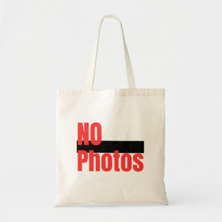 Lustige Keine-Fotografie-Tasche - Keine-Bilder-Tas Tragetasche