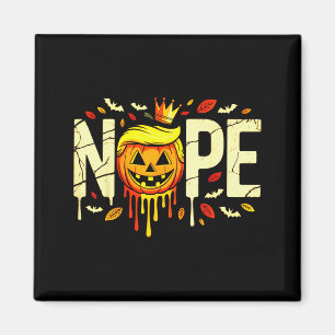 Lustige Keine Könige Halloween 2025 abgenutzte USA Magnet