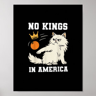 Lustige Keine Könige In Amerika Retro Klassiker Poster