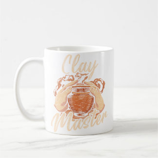Lustige Keramik-Ton-Meister-Töpferei Kaffeetasse