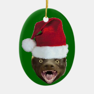 Lustige Keramikornament