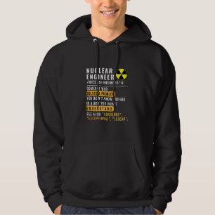 Lustige Kerntechnik-Definition Hoodie