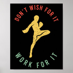 Lustige Kickbox-Kleidung für einen Kickboxer _1 Poster