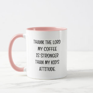 Lustige Kind-Einstellung Sassy-Tasse für Mama Tasse