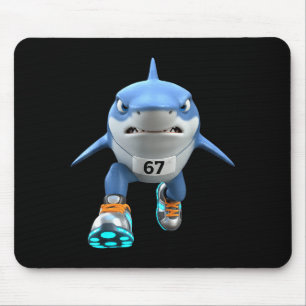 Lustige Kinder 67 Meme Tralalero Tralala Läufer It Mousepad
