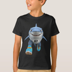 Lustige Kinder 67 Meme Tralalero Tralala Läufer It T-Shirt
