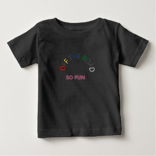 Lustige Kinder Baby Schwarz T-shirt