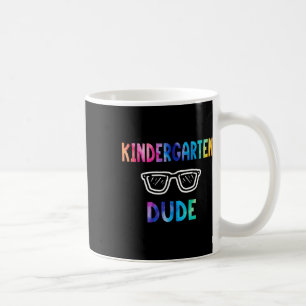 Lustige Kinder Regenbogen Zurück zur Schule Hallo Kaffeetasse