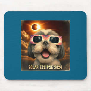 Lustige Kinder Selfie Shih Tzu Damen Herren Mousepad