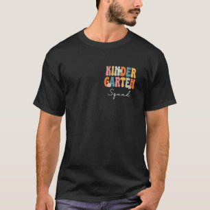 Lustige Kindergartentruppe Groovy Back to School C T-Shirt