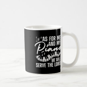 Lustige Klavierspieler Kunst für Männer Frauen Pia Kaffeetasse